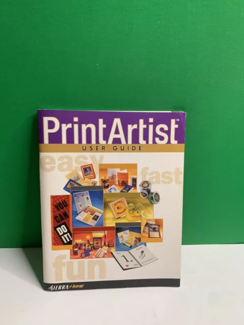 PRINT ARTISTS USER’S GUIDE Paperback Book NEW