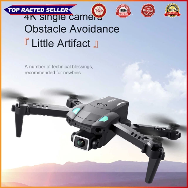 Mini dron BIOSA f? Niños con Cámara 4K HD Drone Plegable RC Cuadricóptero, En