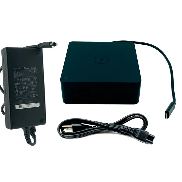 DELL USBC THUNDERBOLT Dock Station for Latitude 7490 7520 9410 w/180W