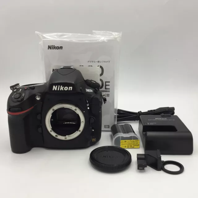 【Excellent】Nikon D800E 36.3 MP SLR Digital Camera Black From Japan
