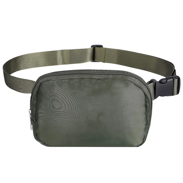 Sacoche Ceinture Militaire – Noir, Polyester, Pour Randonnée Et Camping