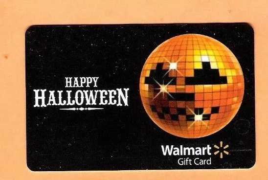 Collectible Walmart 2009 Gift Card - Happy Halloween - No Cash Value - VL10211