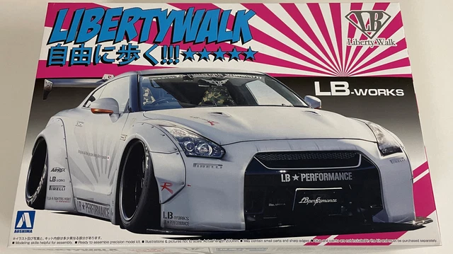 AOSHIMA 1/24 LB Works R35 GT-R Version 2 $75.00 - PicClick CA