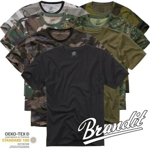 Brandit US Army Maglietta Military Canotta Uomo Canottiera