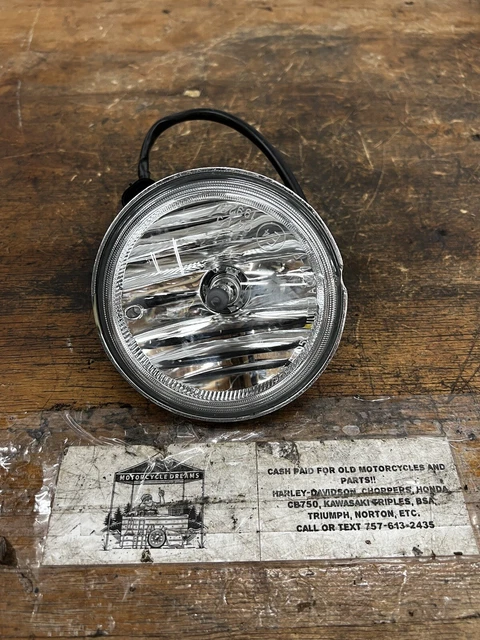 Harley Davidson 4.5” Fog Light Passing Lamp Bulb Touring Softail Road King