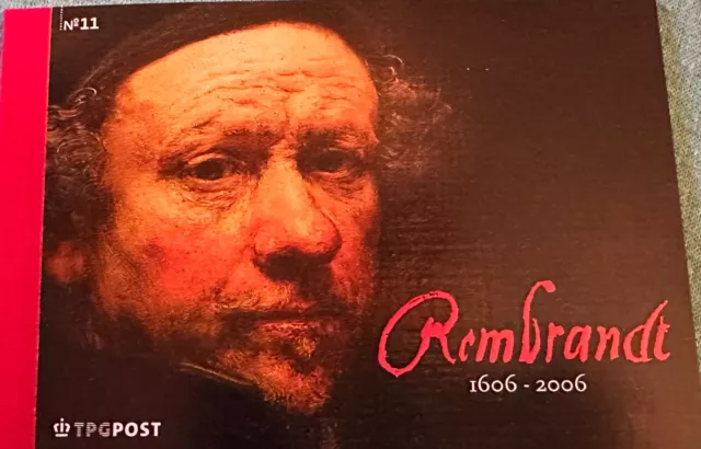 Niederlande MH 70 Rembrandt, Prsstigeheft 11 mit deutscher Briefmarke postfrisch