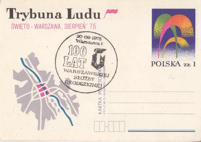 15) Cp.  Polen 1975." Trybuna Ludu " Kat.Fischer Nr: 643 gest.(0720)