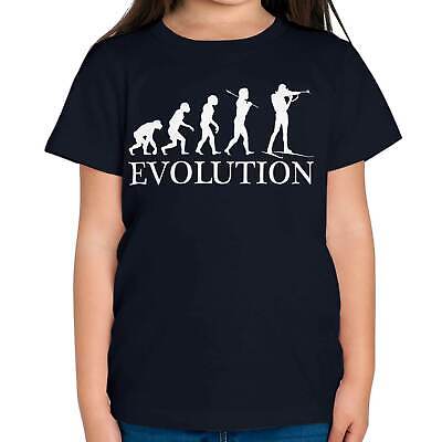 Biathlon Evolution Of Man Kids T-Shirt Tee Top Gift Accessories