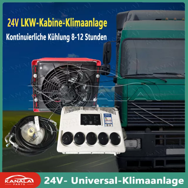 24V 12000 BTU Neu LKW-Kabine-Klimaanlage Split-AC passend für Sattelschlepper