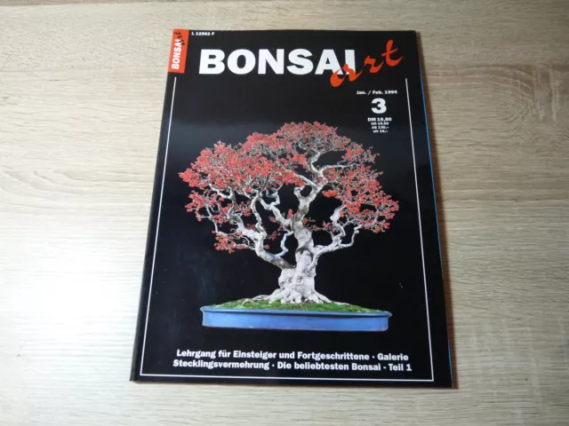 Magazin Bonsai Art Nr. 3 - Ausgabe Januar/Februar 1994