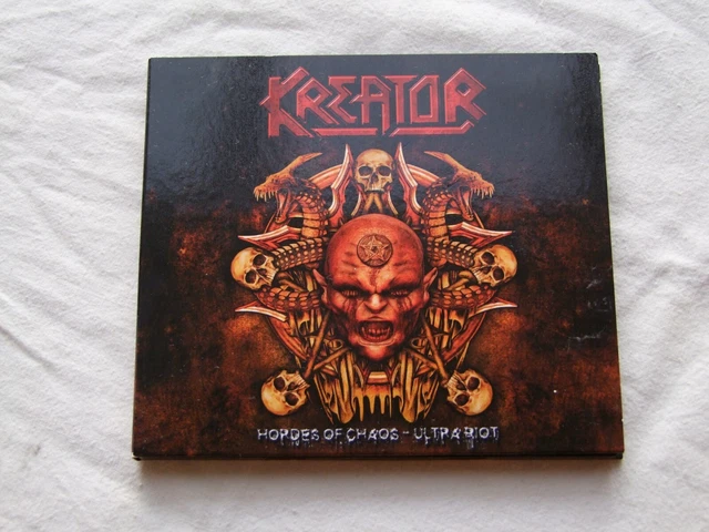 Kreator-" Hordes Of Chaos- Ultrariot" Cd 2010 Digipak