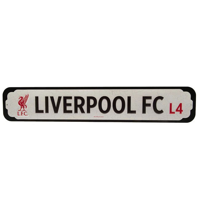 LIVERPOOL FC - Liverpool FC Deluxe Stadium Sign - New Metal Signs ...