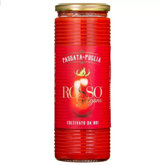 Passata di pomodoro di Puglia “Rosso Gargano” tradizionale 12 pezzi x 700 ml.