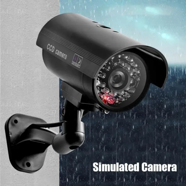 Simulation Dummy Camera Outdoor Indoor Fake Security Surveillance Camera