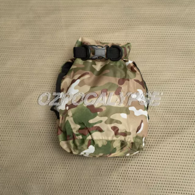 Small Camo Waterproof Dry Bag - field military multicam pack cadet army dpcu