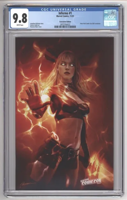 Inferno #1 Shannon Maer Convention Variant CGC 9.8