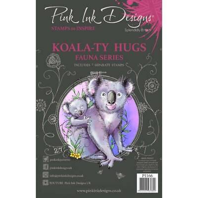 Koala-ty Hugs Stamp Set A5 - Koala Pink Ink Designs 6 Stamps