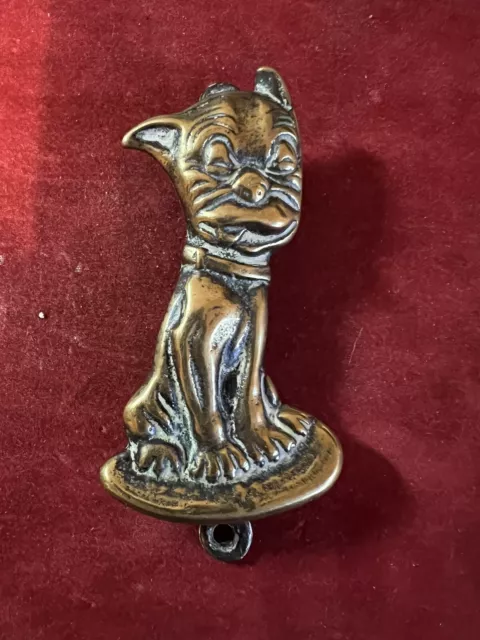 Scarce vintage 1920/30s  Bonzo Dog door knocker