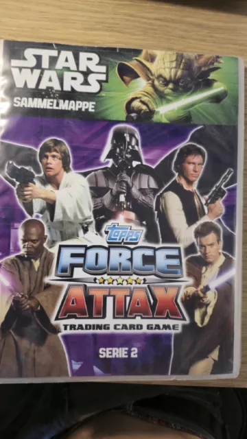 Topps Star Wars Force Attax Movie Cards Sammelordner Serie 2
