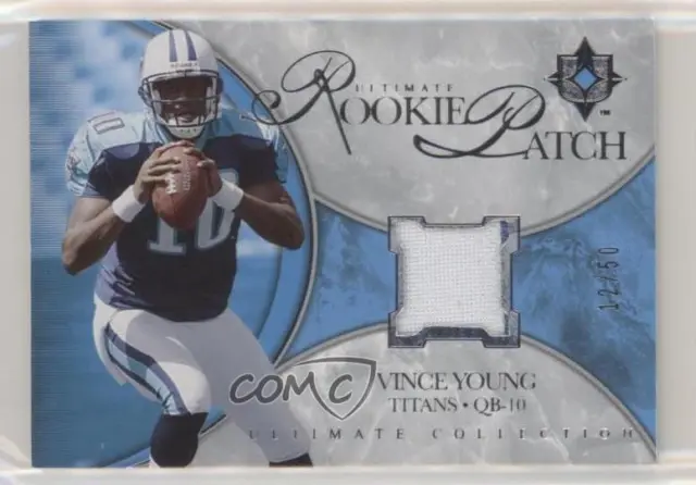 Vince Young & Michael Vick Jersey Football Card –