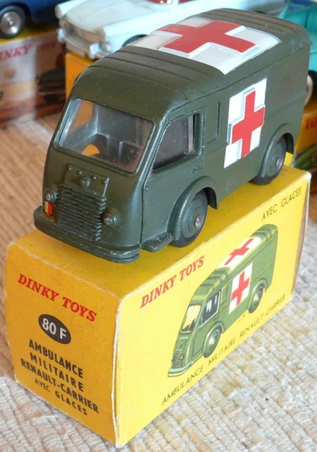 Dinky Toys 1:43 - 1 - Coche a escala - Ambulance Militaire ref 80F