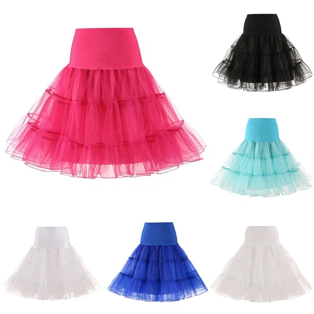 Underskirt 26 Retro 50s Accessories Bridal Crinoline Dance Fluffy Organza
