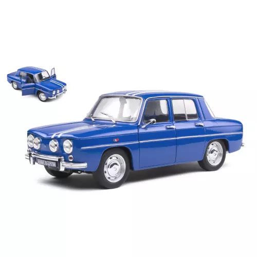 RENAULT 8 GORDINI 1300 1967 BLUE 1:18 Solido Auto Stradali Die Cast Modellino