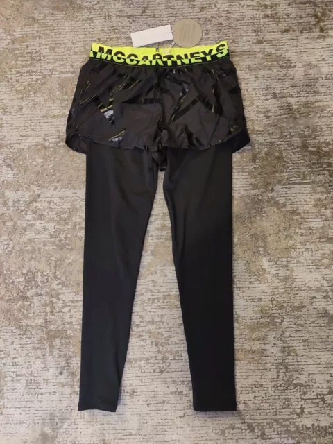 Pantaloncini sopra leggings Stella McCartney 14 anni adatti XS S donna 6-8 uk