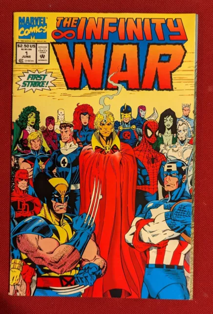 Marvel Comics The Infinity War #1 vol 1 1992 "First Strike!"
