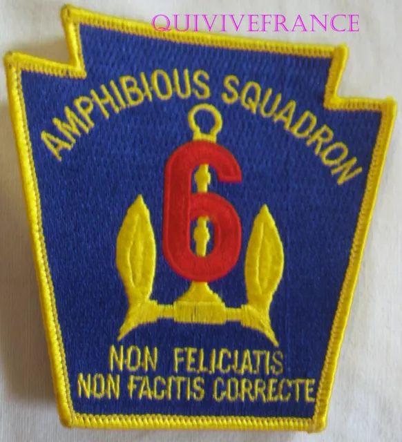 Pus707 - Us Navy Amphibious Squadron 6 Patch