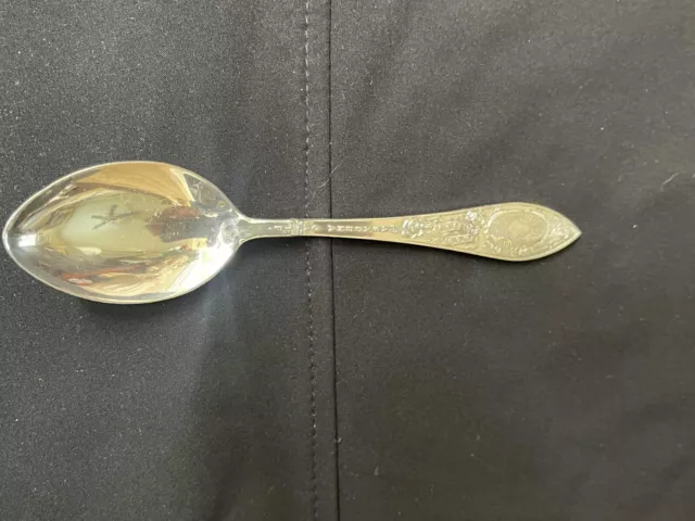 Vintage Pasadena, California   - Sterling Silver Souvenir Spoon