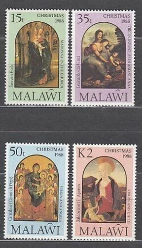 Malawi - Post Yvert 533/6 MNH Weihnachten