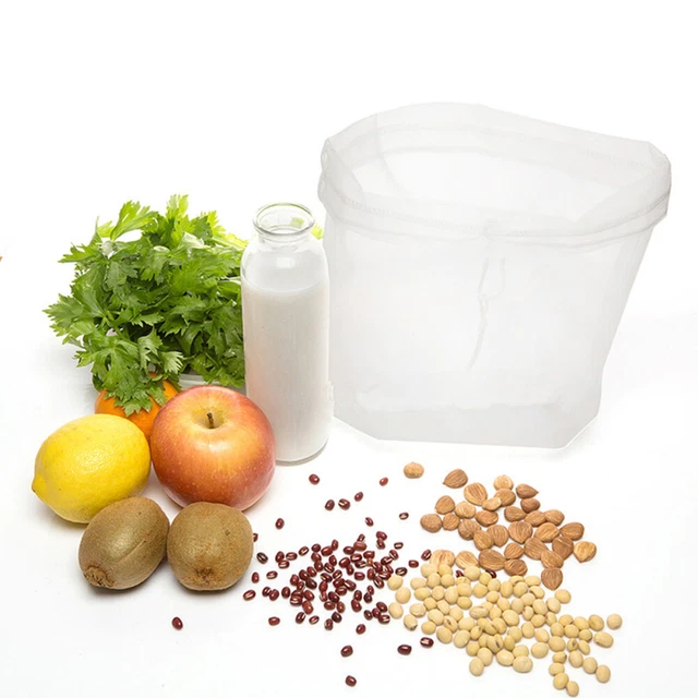 5 Pcs Mesh Strainer Fruit Filter Pouch Cold Brew Coarse Cotton 3