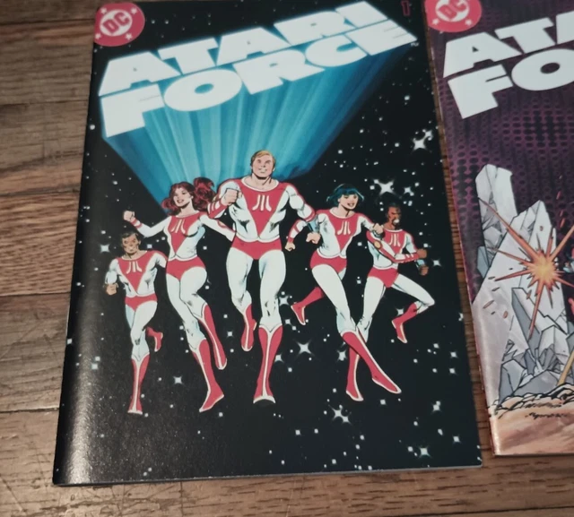 DC Atari Force #1  3 Mini Comic 1982 DC Comics Inc Vintage Promo Promotional Lot 2