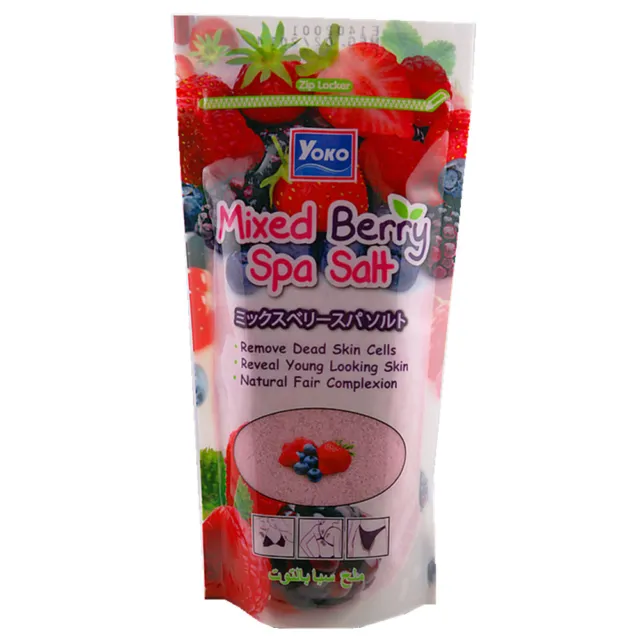 [YOKO] Mixed Berry Spa Milk Salt Moisturizing Exfoliating Body Scrub 300g NEW