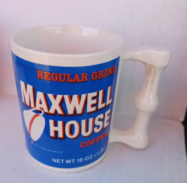 Vintage Maxwell House Coffee Mug Regular Grind