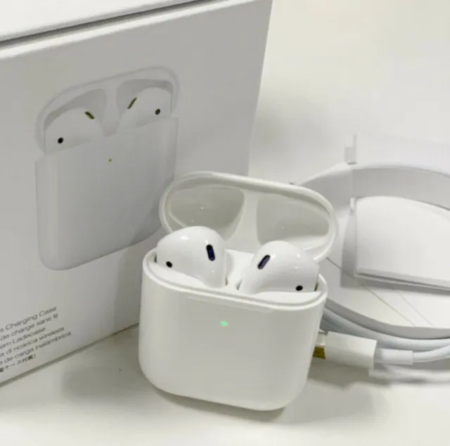 Apple AirPods 2nd Generation With Earphone Earbuds & Wireless Charging Box