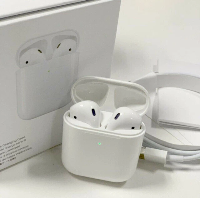 Apple AirPods 2nd Generation With Earphone Earbuds & Wireless Charging Box