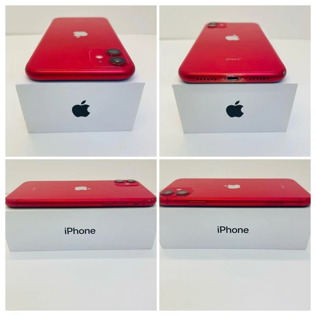 IPHONE 11 64GB Red Unlocked SIM free Battery 100% Confirmed