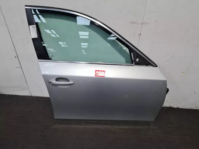 Bmw 5 Series Door Front Drivers Side Offside Rh 2009 4 Door Saloon Silver 354