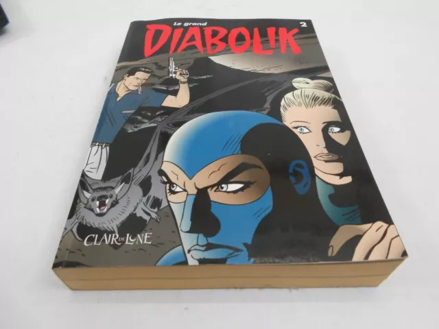 Diabolik (Le Grand) Tome 02 Edition Clair De Lune