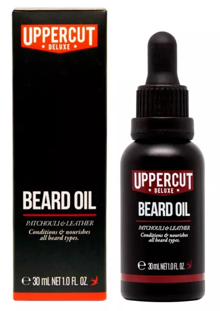 Uppercut Deluxe Beard Oil Mens Conditioning and Softening Scented Beard Oil 30ml