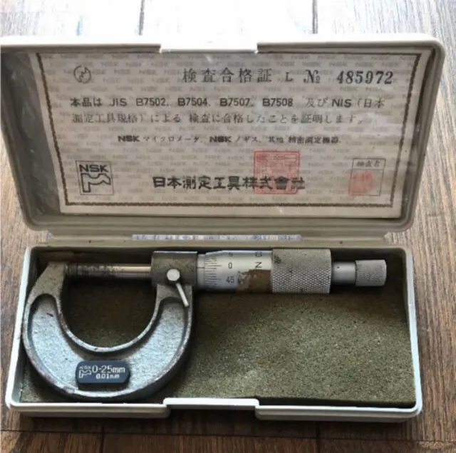 Micrometer vernier caliper Japan