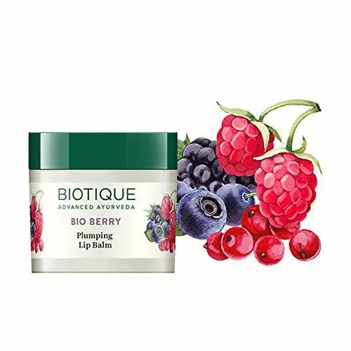 Biotique Bio Baie Repulpant Lèvre Baume Adoucit & Swells Lèvres, 12 GM