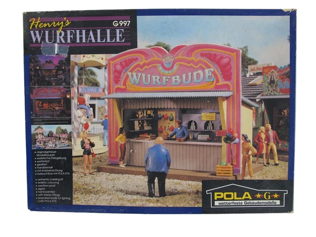 Matériel LGB Et Pola G – Maisons Et Accessoires Toulant – Occasion