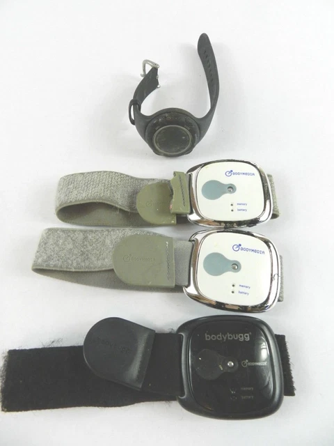 LOT (4) Bodymedia Bodybugg Fit Armband By Bodymedia Weight Control System B23