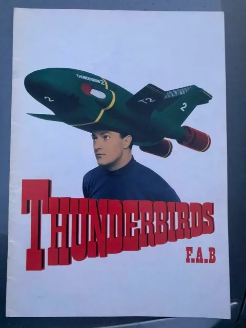 Thunderbirds Fab The Next Generation Theatre Programme Gerry Anderson Apollo