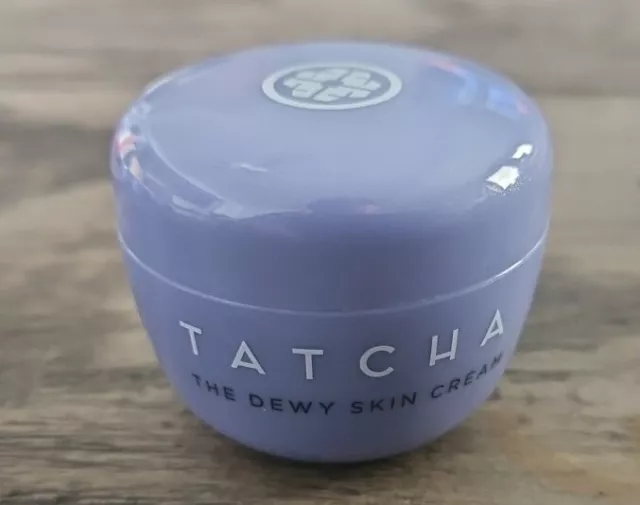 Tatcha The Dewy Skin Face Cream Purple Rice Moisturizer .34oz/10mL Travel Size