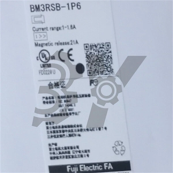 1PC FUJI BM3RSB-1P6 1-1.6A Manual Motor Starter NEW
