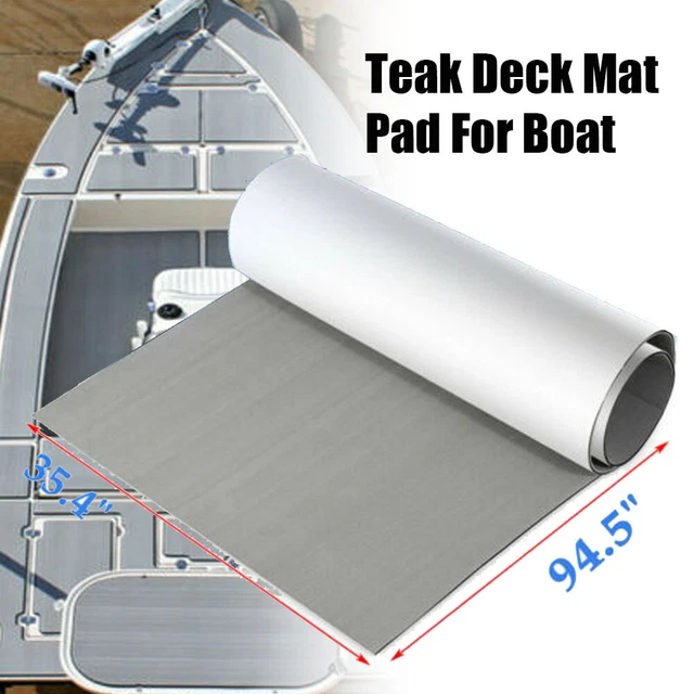 FOAM BOAT DECKING Sheet AntiSlip &SelfAdhesive Faux Sea Deck Boat